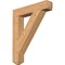 Ekena Millwork Traditional Craftsman Smooth Bracket, Western Red Cedar, 5 1/2"W x 32"D x 38"H BKT06X32X38TRA04SWR - alternate 1